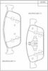 FORD USA BV6Z2001C Brake Pad Set, disc brake